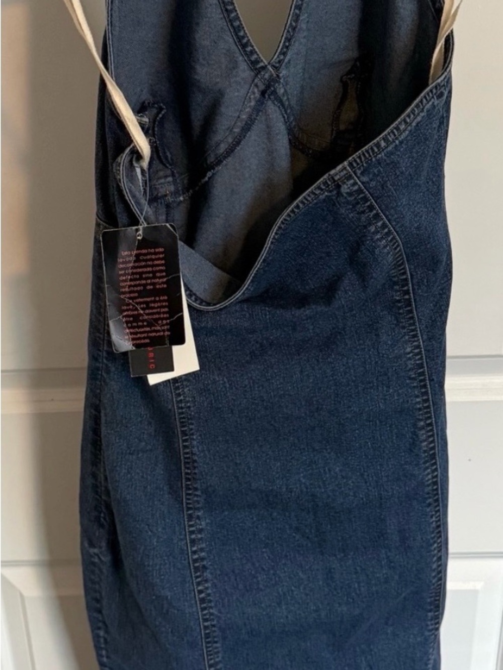 Ralph Lauren Blue Denim Mini Dress - Picture 7 of 7